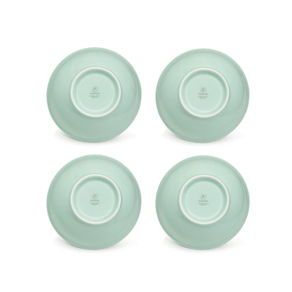 4-piece 30 oz Celadon Porcelain Soup Bowl Set, includes 4 bowls (7” diameter)