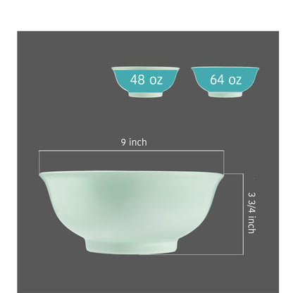 9" Celadon Glazed Porcelain Zhengde Bowl